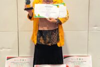 Potret Rezki Auliah Alimuddin Serta 3 Penghargaan yang Diraih HIMA BK FIP UNM dalam FIP JIP, (Foto: Ist.)