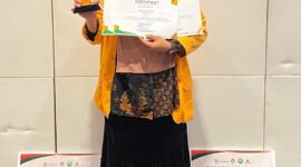 Potret Rezki Auliah Alimuddin Serta 3 Penghargaan yang Diraih HIMA BK FIP UNM dalam FIP JIP, (Foto: Ist.)
