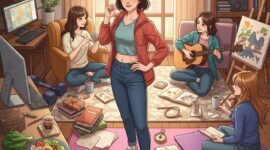Ilustrasi Melakukan Kegiatan Positif Bersama, (Foto: AI.)