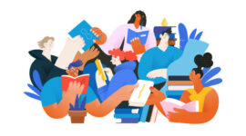 Ilustrasi mahasiswa yang produktif, (Foto: Int.)