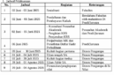 Jadwal pelaksanaan resmi semester antara oleh UNM, (Foto: Ist.)