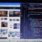 Dokumentasi pengerjaan project disign website untuk galeri seni di kawasan Pantai Losari, (Foto: Ist)