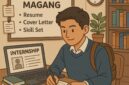 Ilustrasi mahasiswa melakukan persiapan sebelum magang, (Foto: Int.)