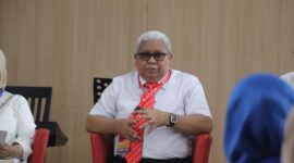 Potret Karta Jayadi Saat Menghadiri Konferensi Pers, (Foto: Dok. Profesi)