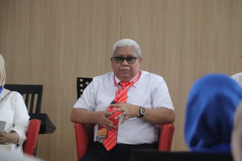Potret Karta Jayadi Saat Menghadiri Konferensi Pers, (Foto: Dok. Profesi)