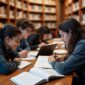 Ilustrasi Mahasiswa Belajar Bersama di Perpustakaan Kampus, (Foto: Int.)