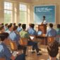 Ilustrasi Mahasiswa Menghadiri Seminar Hukum, (Foto: AI.)