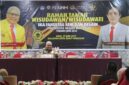 Suasana ramah tamah wisudawan IKA Fakultas Seni dan Desain UNM periode Juni 2025, (Foto: Hafid Budiawan)