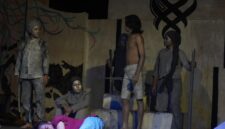 Pementasan Teater Dalam Acara Antama Balla, (Foto: Muh. Zaki Mubarak)