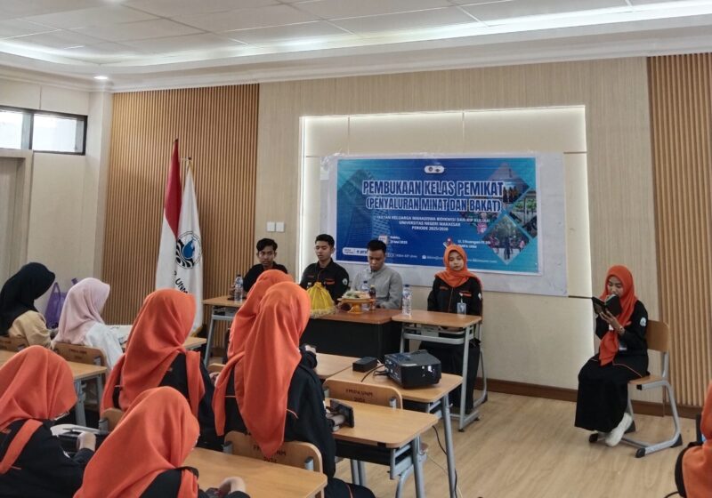 Suasana Pembukaan Kelas Pemikat IKBIM KIP UNM (Foto: Ist)