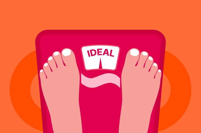 Ilustrasi Berat Badan yang Ideal. (Foto: Int).