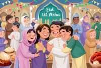 Ilustrasi kumpul bersama saat idul adha, (Foto: Int.)