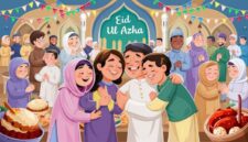 Ilustrasi kumpul bersama saat idul adha, (Foto: Int.)
