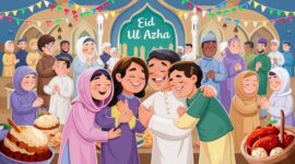 Ilustrasi kumpul bersama saat idul adha, (Foto: Int.)