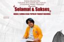 Flyer ucapan selamat kepada Wildan, (Foto : Int.)