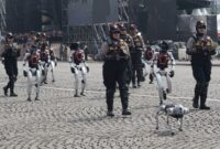 Potret robot polisi yang menjadi perbincangan akhir akhir ini, (Foto:Int.)