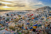 Potret tumpukan sampah plastik, (Foto: Int.)