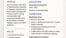 Desain CV Modern dan Professional (Foto: AI.)