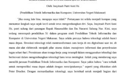Contoh Penulisan Esai yang Menarik Dengan Tema Esai Beasiswa Unggulan 2024, (Foto: Ist.)