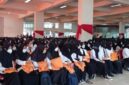 Potret pelaksanaan PKKMB kampus UNM, (Foto:Int.)