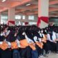 Potret pelaksanaan PKKMB kampus UNM, (Foto:Int.)