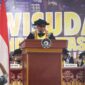 Pidato wisuda oleh Rektor UNM, (Foto: Dok.Profesi)