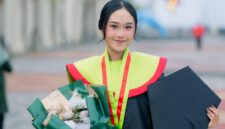 Potret Jessica Crisfin Lapendy lulusan terbaik FT (Foto:ist)
