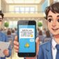 Ilustrasi  isi chat ya sopan dari mahasiswa kepada dosen, (Foto: AI)