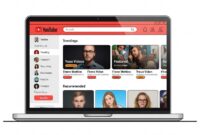 Ilustrasi menu beranda pada platform YouTube, (Foto : AI)