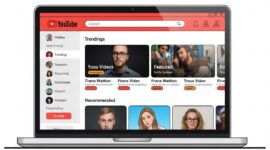 Ilustrasi menu beranda pada platform YouTube, (Foto : AI)