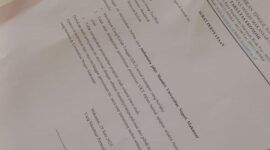 Potret isi surat pernyataan yang harus di isi oleh calon Maba, (Foto: Ist.)