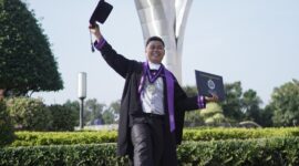 Potret Mahasiswa Program Doktor Pendidikan Geografi Sebagai Lulusan Tercepat (Foto: Ist)