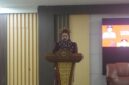 Momen Aryuni Putri saat memberikan sambutan, (Foto: Dok. Profesi)