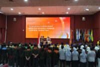 Potret saat penandatanganan berita acara serah terima jabatan, (Foto: St. Masyita Rahmi)