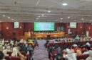 Suasana Khidmat dalam pengukuhan guru besar UNM, (Foto: St. Masyita Rahmi)