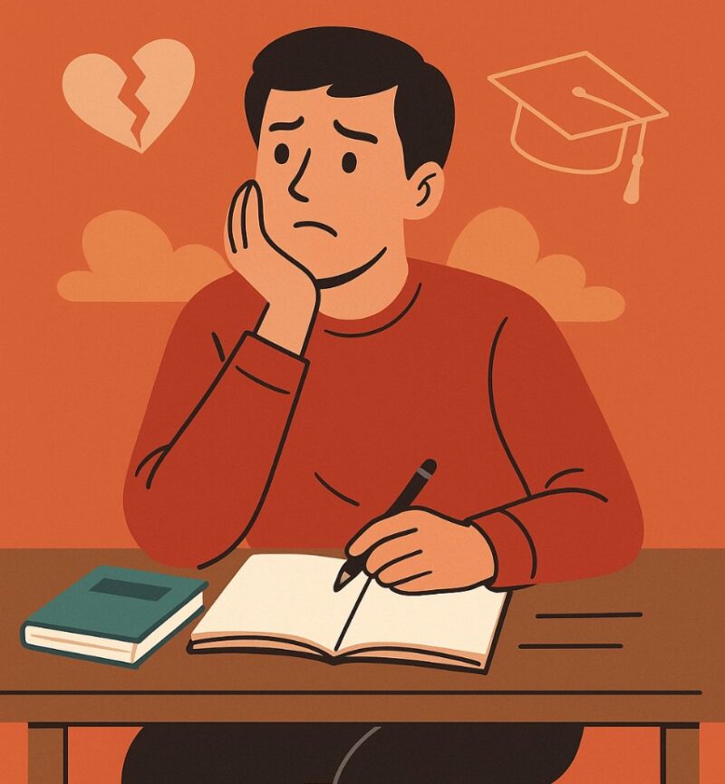 Ilustrasi Mahasiswa Murung (Foto: AI.)