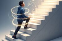Ilustrasi Seseorang yang Memiliki Growth Mindset, (Foto: AI.)
