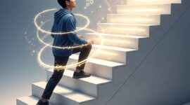Ilustrasi Seseorang yang Memiliki Growth Mindset, (Foto: AI.)