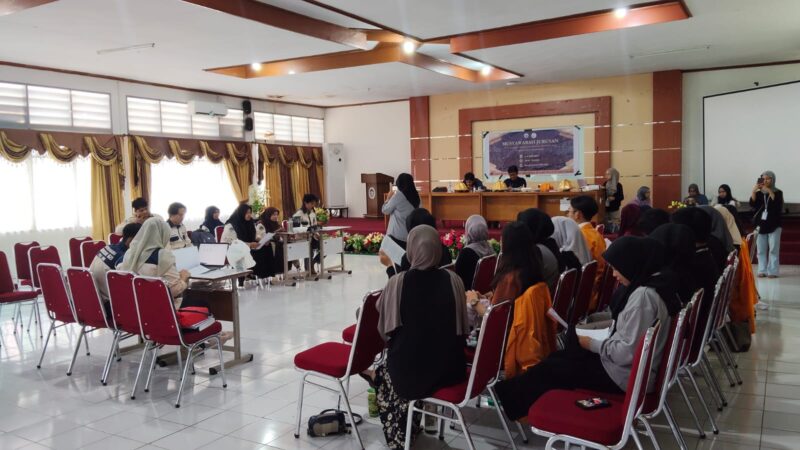 Potret Suasana Musyawarah Jurusan HMJ Gizi FIKK di Ruang Seminar FIKK UNM, (Foto: Ist.)