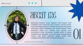 Contoh Pengenalan Diri Pada Portofolio, (Foto: Ist.)