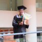 Mirza Kamal Pahlevi Wisudawan Terbaik I FBS UNM (Foto: Ist)