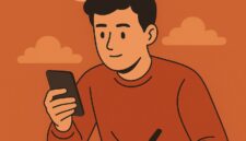 Ilustrasi seseorang sedang melihat grafik investasi (Foto: AI)