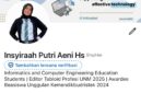 Contoh Profil LinkedIn yang menarik, (Foto: Int.)