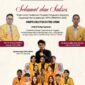 Pamflet ucapan selamat Bahasa Jerman dalam PPK Ormawa, (Foto: Ist.)