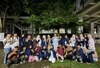 Foto bersama jajaran pengurus MP Ekolibrium FEB UNM  (foto: ist.)