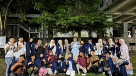Foto bersama jajaran pengurus MP Ekolibrium FEB UNM  (foto: ist.)