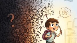 Ilustrasi seseorang mampu keluar dari Overthinking, (Foto : AI)