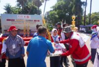 Potret saat Penerimaan Hadiah Juara Umum 1 Tingkat Madya, (Foto: Dok. Profesi)