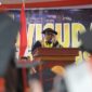 Potret Rektor UNM saat memberikan sambutan, (Foto: Hafid Budiawan)