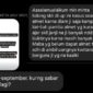 Keluhan mahasiswa UNM melalui Direct Message Instagram, (Foto: Int.)